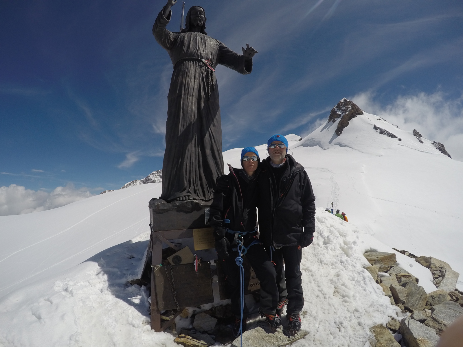 Gipfelfoto Balmenhorn 4'167 m (Italien)